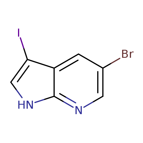 Brc1cnc2c(c1)c(I)c[nH]2