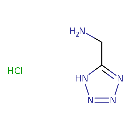 NCc1nnn[nH]1.Cl