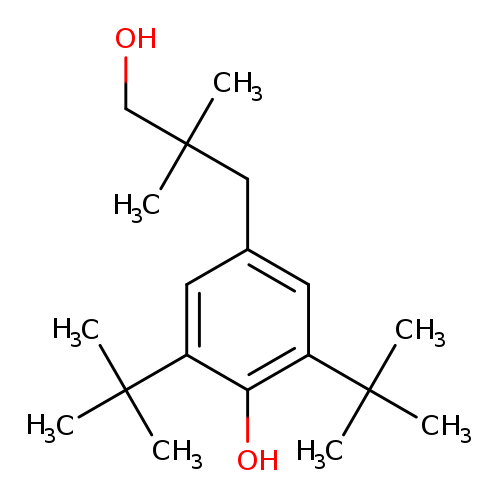 OCC(Cc1cc(c(c(c1)C(C)(C)C)O)C(C)(C)C)(C)C