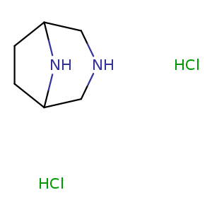 N1CC2CCC(C1)N2.Cl.Cl
