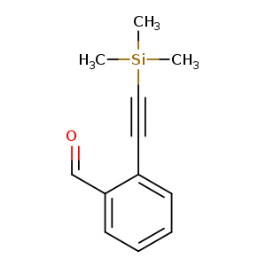 O=Cc1ccccc1C#C[Si](C)(C)C