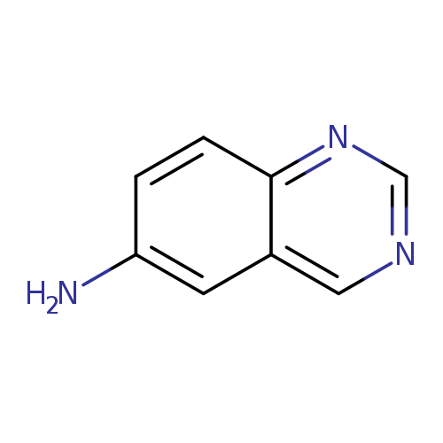 Nc1ccc2c(c1)cncn2