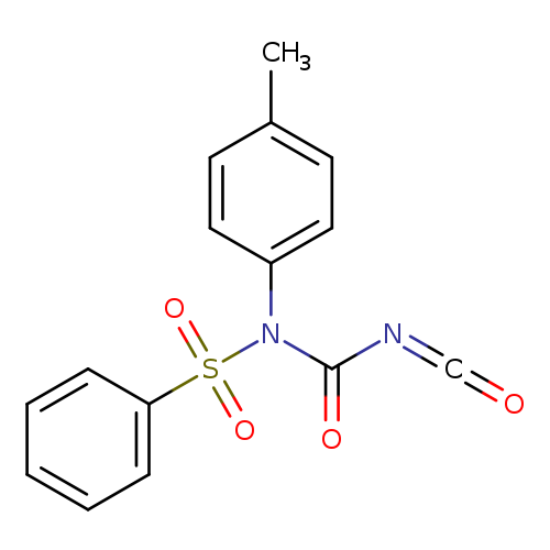 O=C=NC(=O)N(S(=O)(=O)c1ccccc1)c1ccc(cc1)C