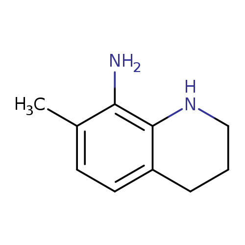 Cc1ccc2c(c1N)NCCC2