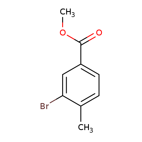 COC(=O)c1ccc(c(c1)Br)C