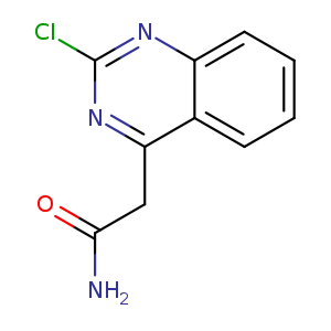 NC(=O)Cc1nc(Cl)nc2c1cccc2