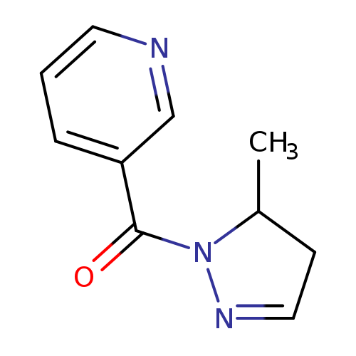 CC1CC=NN1C(=O)c1cccnc1