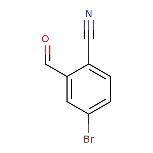 O=Cc1cc(Br)ccc1C#N