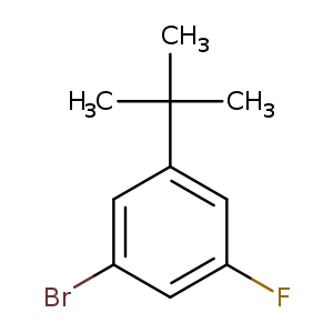 Fc1cc(Br)cc(c1)C(C)(C)C