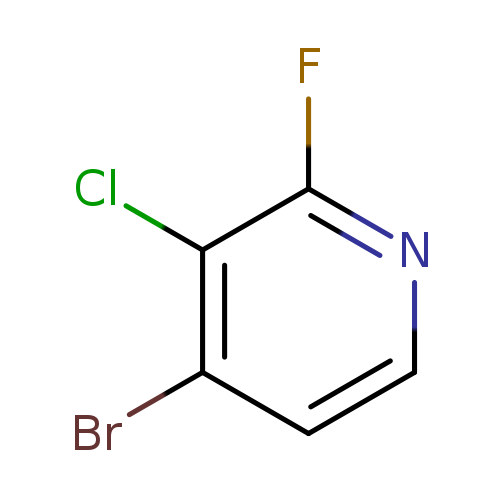 Brc1ccnc(c1Cl)F