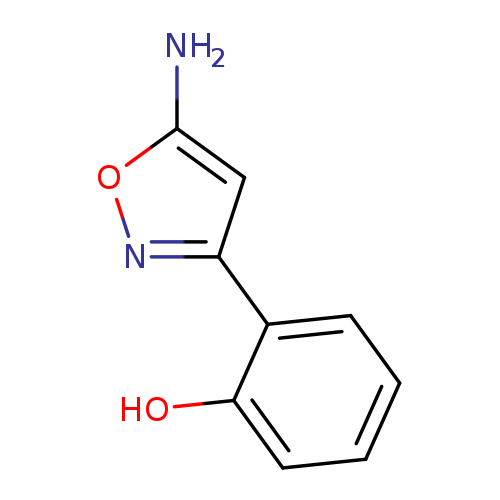 Nc1onc(c1)c1ccccc1O