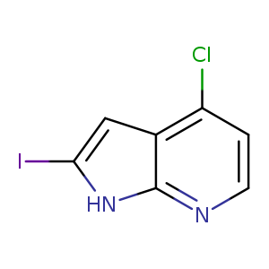 Ic1cc2c([nH]1)nccc2Cl
