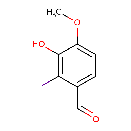 COc1ccc(c(c1O)I)C=O