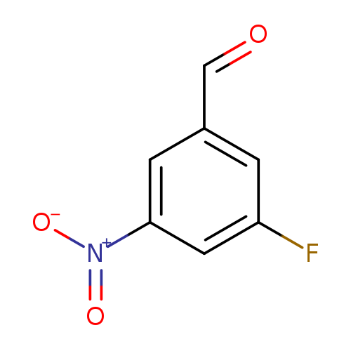 O=Cc1cc(F)cc(c1)N(=O)=O