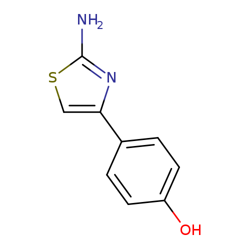 Oc1ccc(cc1)c1csc(n1)N