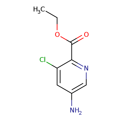 CCOC(=O)c1ncc(cc1Cl)N