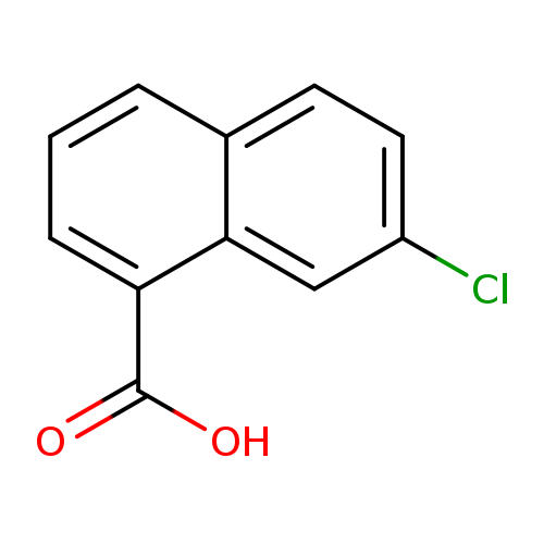 Clc1ccc2c(c1)c(ccc2)C(=O)O