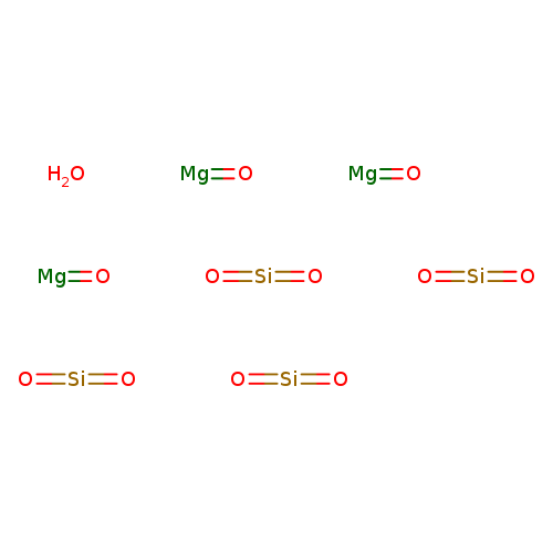 O=[Si]=O.O=[Si]=O.O=[Si]=O.O=[Si]=O.O=[Mg].O=[Mg].O=[Mg].O