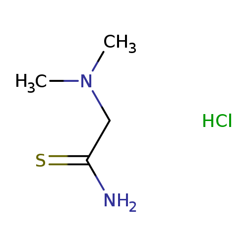 CN(CC(=S)N)C.Cl