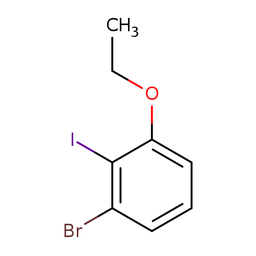 CCOc1cccc(c1I)Br