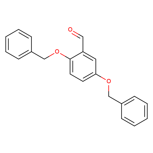 O=Cc1cc(OCc2ccccc2)ccc1OCc1ccccc1