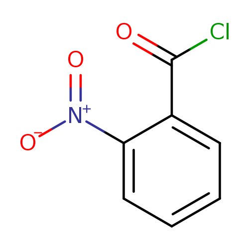 [O-][N+](=O)c1ccccc1C(=O)Cl