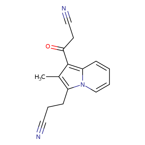 N#CCCc1c(C)c(c2n1cccc2)C(=O)CC#N
