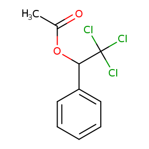 CC(=O)OC(C(Cl)(Cl)Cl)c1ccccc1