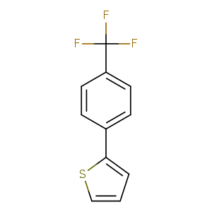 FC(c1ccc(cc1)c1cccs1)(F)F