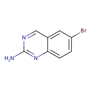 Brc1ccc2c(c1)cnc(n2)N