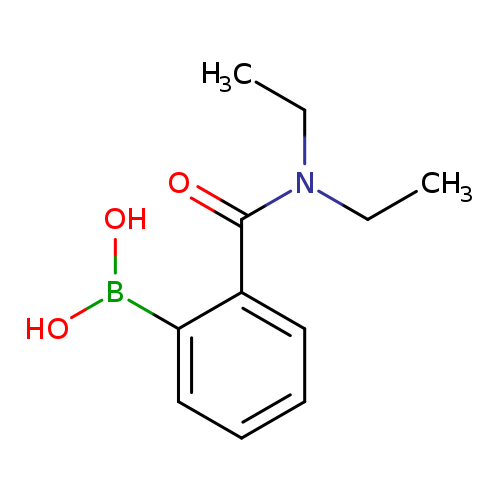 CCN(C(=O)c1ccccc1B(O)O)CC