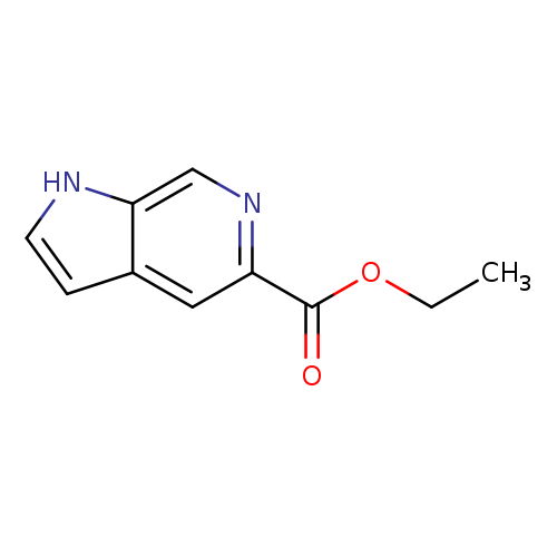CCOC(=O)c1cc2cc[nH]c2cn1