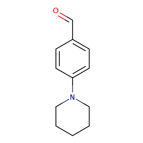 O=Cc1ccc(cc1)N1CCCCC1
