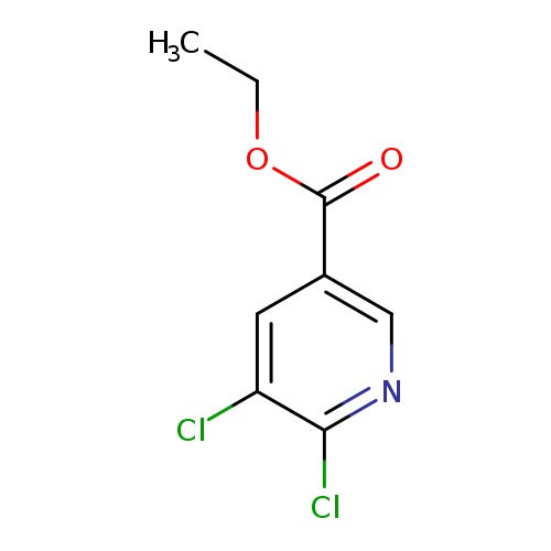 CCOC(=O)c1cnc(c(c1)Cl)Cl