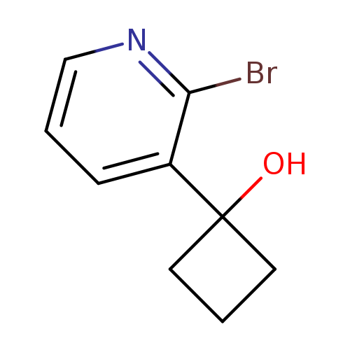 OC1(CCC1)c1cccnc1Br