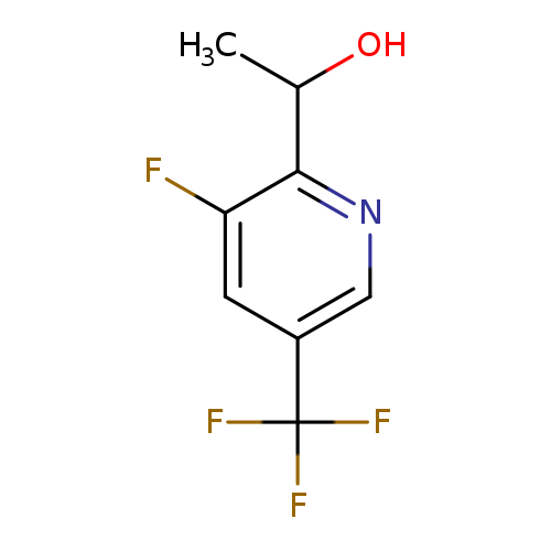 CC(c1ncc(cc1F)C(F)(F)F)O