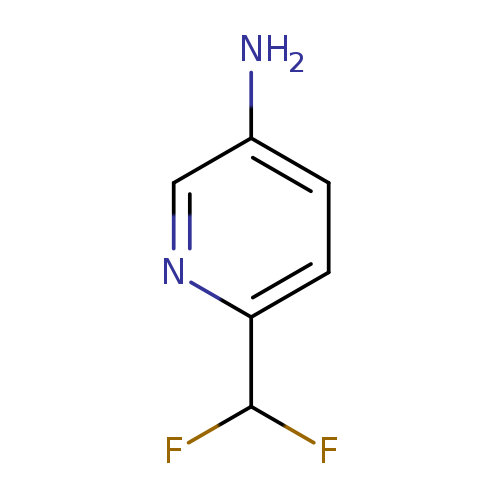 Nc1ccc(nc1)C(F)F