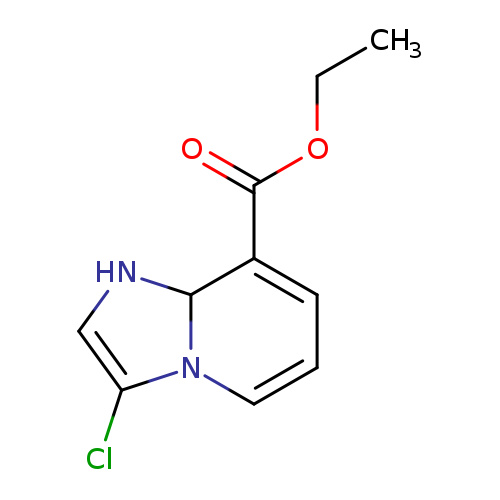 CCOC(=O)C1=CC=CN2C1NC=C2Cl