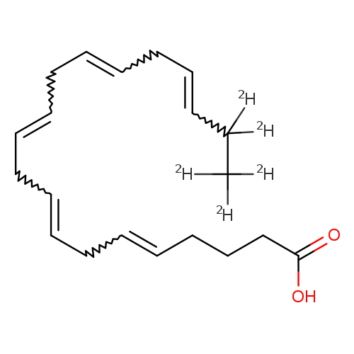 OC(=O)CCCC=CCC=CCC=CCC=CCC=CC(C([2H])([2H])[2H])([2H])[2H]
