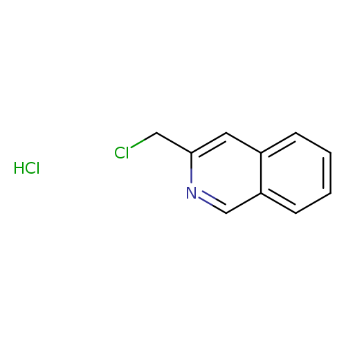 ClCc1ncc2c(c1)cccc2.Cl