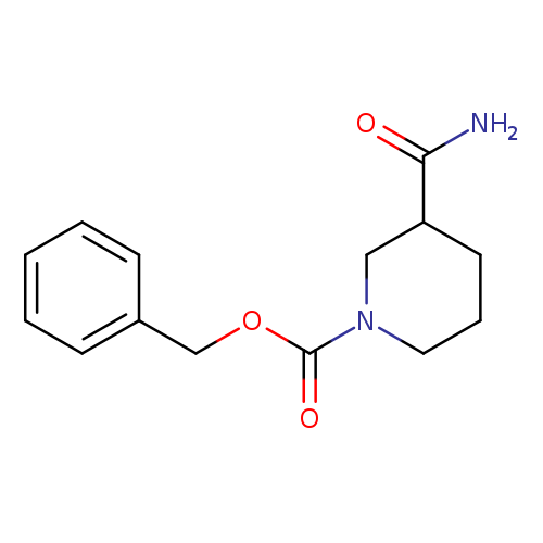 NC(=O)C1CCCN(C1)C(=O)OCc1ccccc1