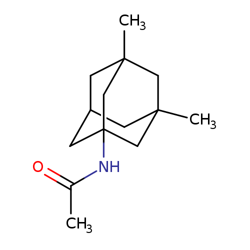 CC(=O)NC12CC3CC(C2)(CC(C1)(C3)C)C