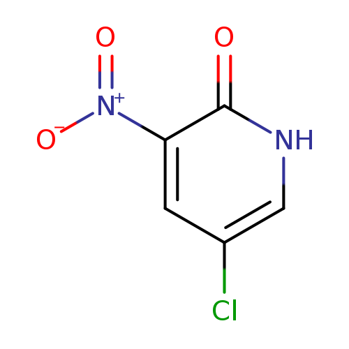 Clc1c[nH]c(=O)c(c1)[N+](=O)[O-]