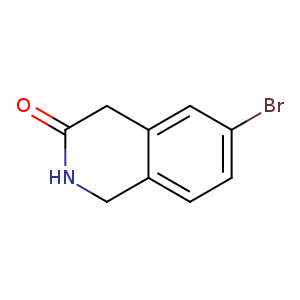 Brc1cc2CC(=O)NCc2cc1