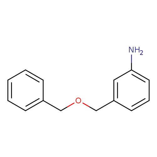 Nc1cccc(c1)COCc1ccccc1