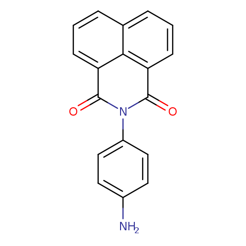 Nc1ccc(cc1)n1c(=O)c2cccc3c2c(c1=O)ccc3
