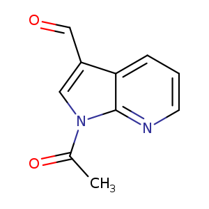 O=Cc1cn(c2c1cccn2)C(=O)C