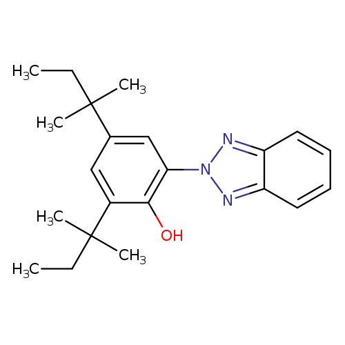 CCC(c1cc(n2nc3c(n2)cccc3)c(c(c1)C(CC)(C)C)O)(C)C