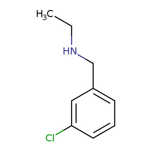 CCNCc1cccc(c1)Cl