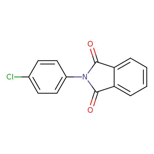 O=C1N(c2ccc(cc2)Cl)C(=O)c2c1cccc2